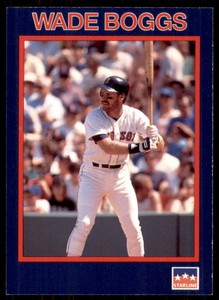 1990 Starline Long John Silver Wade Boggs Boston Red Sox #6