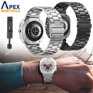 Per Samsung Galaxy Watch Ultra 47 mm cinturino in acciaio inox cinturino in metallo - Foto 1 di 16