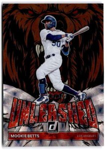 2022 Donruss Unleashed Silver #UL-4 MOOKIE BETTS  /349 Los Angeles Dodgers 