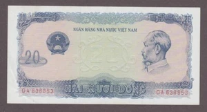 Billete Vietnam 20 Dong P-83a ND 1976 UNC - Imagen 1 de 2