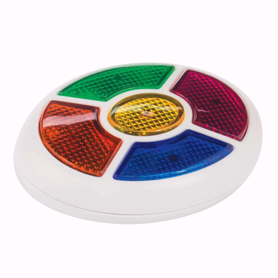 MAX MEMORY GAME Simon Says Handheld ELECTRONIC GAME Lights Sound Travel Portable - Image 1 of 2