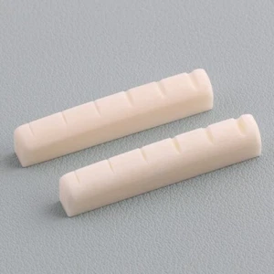 2pcs 43mm Slotted Bone Nut for YAMAHA FG Series Acoustic Guitar - Picture 1 of 6