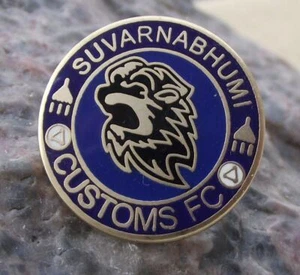 Rare Suvarnabhumi Customs F C Football Club Thailand Thai Soccer Tie Pin Badge - Picture 1 of 2