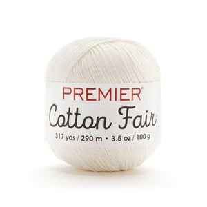 Premier Yarns Cotton Fair Solid Yarn - Choose Your Color!!! - Picture 1 of 33