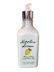 Bath & Body Works Kitchen Lemon Hand Lotion With Olive Oil 10 Oz. Rare - Picture 1 of 1