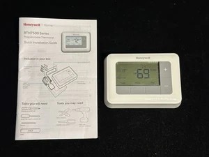 Honeywell RTH7560E 7-Day Programmable Thermostat for Heating & Cooling Used B1 - Picture 1 of 4