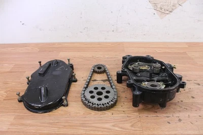 1998 Arctic Cat ZR600 Chain Case With Cover & Sprockets 19/40T Gears - Image 1 of 4