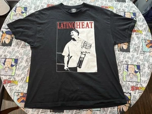 WWE WWF 2004 EDDIE GUERRERO ADDICTED TO THE HEAT VINTAGE VTG SHIRT WRESTLING - Picture 1 of 6