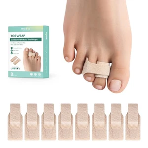 Alisador de dedos Welnove Hammer - Paquete de 8 envolturas de dedos rotos - Hammer Toe Correc... - Imagen 1 de 8