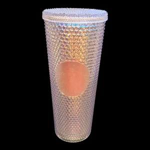 Starbucks Dichroic Bling Unicorn Iridescent Silver Studded Venti 24oz Tumbler - Bild 1 von 7