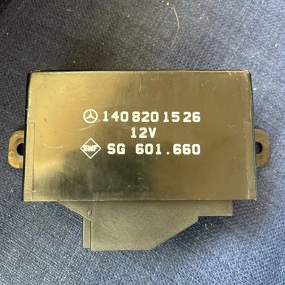 Unidad de módulo de control de calefacción de asiento delantero 92-99 Mercedes W140 S500 cupé 500SEL OEM Foto 1 de 4
