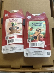 2 Tonies BECOMING VANESSA Audio Figurine And Alejandro The Armadillo New Sealed - Picture 1 of 2