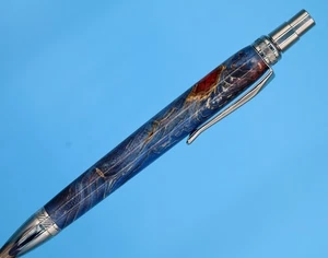 Mystical Handmade Dyed Wood Pen – Rare Artisan Craft, Perfect Gift for Collector - Bild 1 von 13
