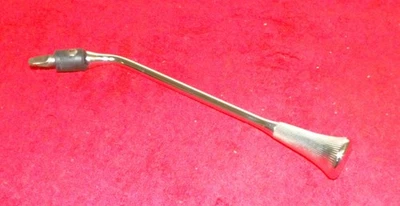 1973-76 Thunderbird Torino Montego Maverick A/T FIXED COLUMN CHROME SHIFT LEVER - Image 1 of 4