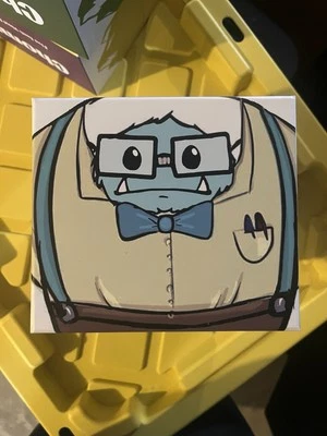 Figura de vinilo Abominable Toys Nerdy Chomp de Rebecca Hjorleifson LE600 Foto 1 de 2