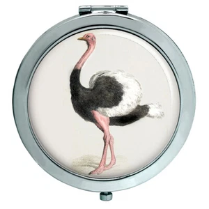 Ostrich Compact Mirror - Picture 1 of 5