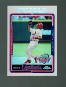 2005 Topps Opening Day Chrome - # ODC1 - Albert Pujols - Refractor (M) - Picture 1 of 2
