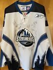 Idaho Steelheads Jersey Adult XL Autographed White Reebok ECHL Ice Hockey CCM