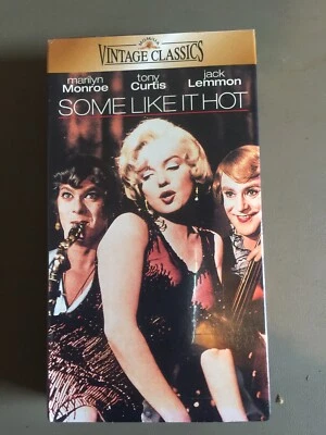 Some Like it Hot VHS BNIB Sealed Marilyn Monroe Tony Curtis Jack Lemmon Foto 1 de 2