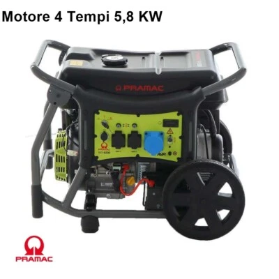 GENERATORE DI CORRENTE GRUPPO ELETTROGENO PORTATILE WX6200ES MONOFASE PRAMAC - Immagine 1 di 4