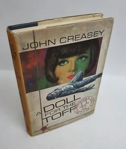 John CREASEY A Doll for the TOFF Thriller Book Club 1963 1st thus in jacket vg++ - Bild 1 von 1