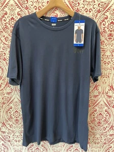 Camiseta DKNY Jeans Camiseta Top Para Hombre Talla UK L 100% Algodón Manga Corta - Azul Marino - Imagen 1 de 10
