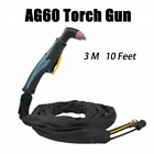 New 50/60 Amp SG55 AG60 Air Plasma Cutter Cutting Torch Gun AG-60 3M 10Feet