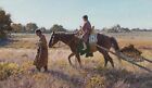 Indian Print - Morning Move - O/ E - Martin Grelle 10X18 - New Never Displayed
