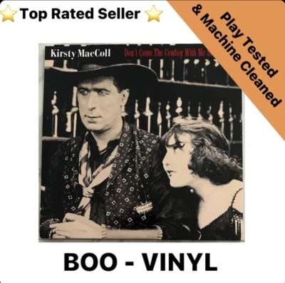Kirsty MacColl – Don't Come The Cowboy With Me Sonny Jim!  7" Single  EX  / EX - Image 1 of 4