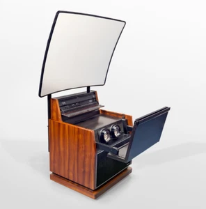 Videoproiettore Sony KP-5010PS 1979 Raro Teak Funzionante Made in Japan MUSEO - Afbeelding 1 van 12