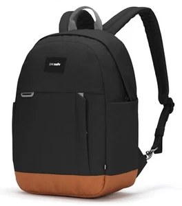 Pacsafe GO 15L Anti-Theft 13" Laptop Backpack - Jet Black - Picture 1 of 6