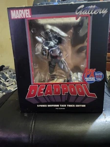 RARE marvel legends deadpool grey statue action figure - Picture 1 of 1