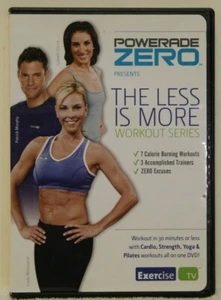 Powerade Zero Exercise TV The Less is More Workout Series exercise fitness DVD - Imagen 1 de 4