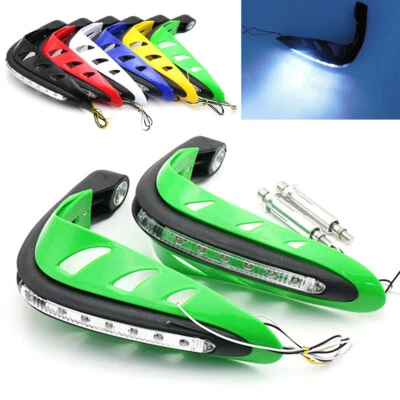 Protector de manillar LED apto para KLX230 KLR650 KX250 Versys-X300 Foto 1 de 4