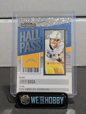2023 Panini Contenders FOTL Joey Bosa Hall Pass #10 Los Angeles Chargers - Image 1 of 2