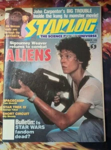 StarLog (Aug '86) Vol.10/#109 ALIENS RIPLEY ISSUE VG Condition Rare Hard to Find - Picture 1 of 10