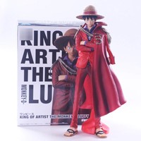 th Anniversary Ver Red Cloak One Piece King Of Artist Luffy Pvc Figure Loose Ebay