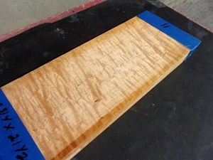 Curly Hard  Maple Guitar Carved Top - Picture 1 of 8