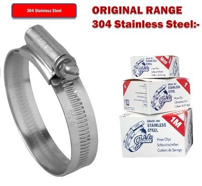 Stainless Steel Jubilee Clips Genuine Jubilee Hose Clips Worm Drive Hose Clamps • 77.82£