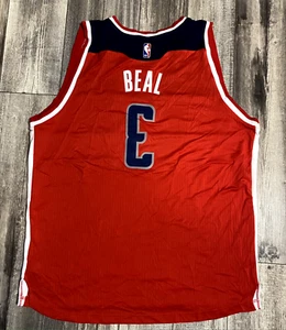 *IRREGULAR #3 BRADLEY BEAL Washington Wizards Swingman Jersey Mens 2XL +2Length - Picture 1 of 2