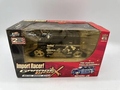 Jada Toys Die Cast 1:24 Importación Corredor Garaje WorxMetal Modelo Kit Negro Vástago xB Foto 1 de 4