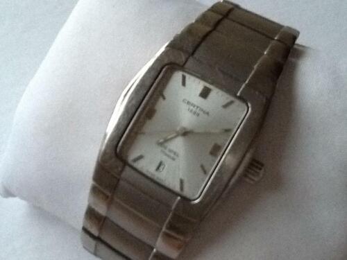 Pre-owned: Certina 1888 Ladies DS Spel Titanium Watch. Silver.