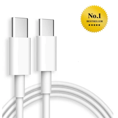 USB C auf USB C Ladekabel 1m Typ C Kabel 60W Schnellladekabel Samsung Xiaomi NEU - Bild 1 von 3