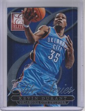 2013-14 Elite Series Inserts Thunder Basketball Card #1 Kevin Durant