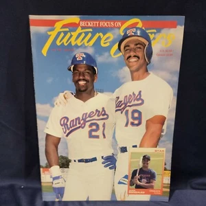 Beckett Future Stars Magazin Ausgabe # 3 Juli 1991 Juan Gonzalez / Ruben Sierra! ~ - Bild 1 von 5
