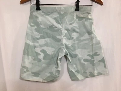 New Wonder Nation green Camo Biker Shorts Girls Tough Cotton XXL 18 - Image 1 of 3