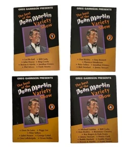 The Best of the Dean Martin Variety Show - 4 DVD Set in Great Shape 🎶 - Picture 1 of 3