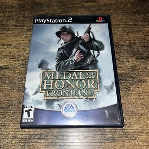 Medal of Honor: Frontline Sony PlayStation 2 PS2 Disc, Manual & case-Tested - Picture 1 of 3