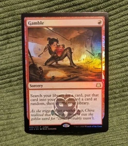 Gamble - Judge Foil Promo - MTG - Near Mint, Magic the Gathering - Bild 1 von 3