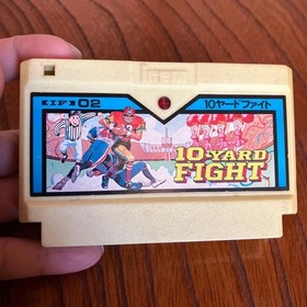 E-Wall With Vhtf Led Famicom Software 10 Yard Fight Irem Vintage JPN Limited Edi